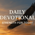 When life feels overwhelming and your strength is fading, remember that those who hope in the Lord will find new strength. Let God renew your spirit today and help you soar above every challenge.